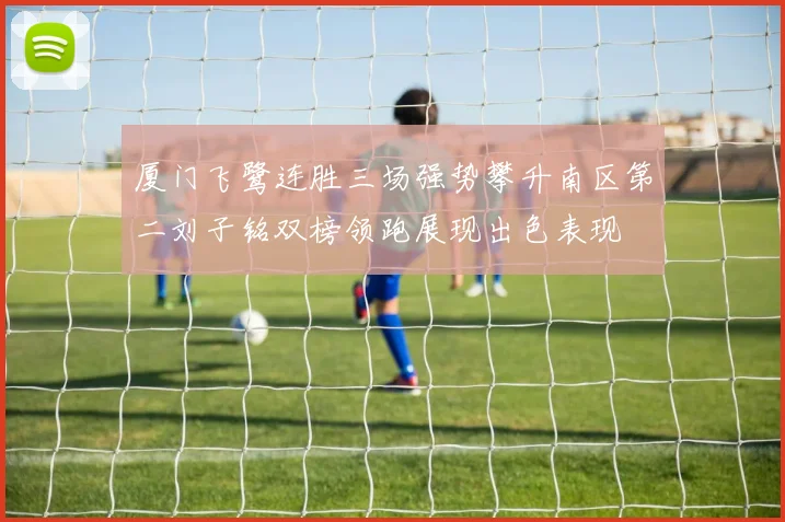 厦门飞鹭连胜三场强势攀升南区第二刘子铭双榜领跑展现出色表现